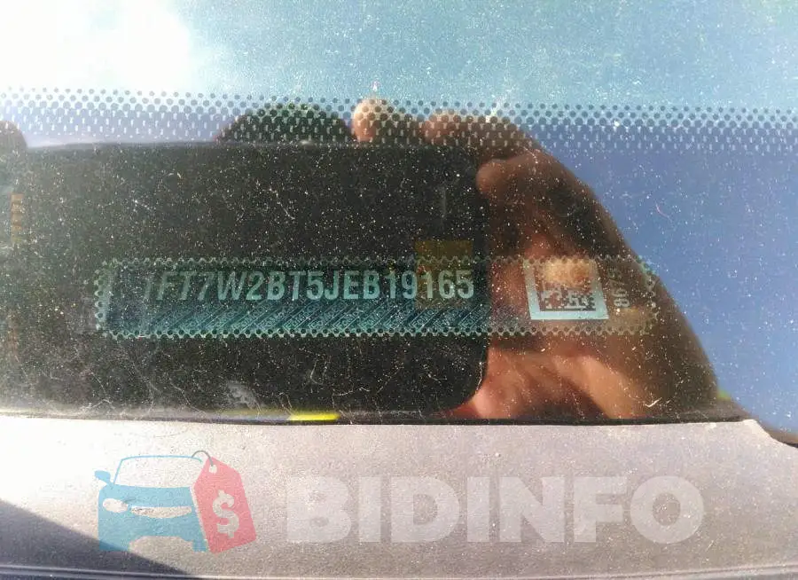 1FT7W2BT5JEB19165 Photo# 9
