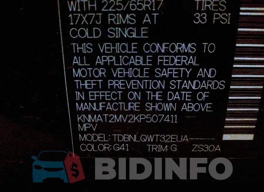 KNMAT2MV2KP507411 Photo# 9
