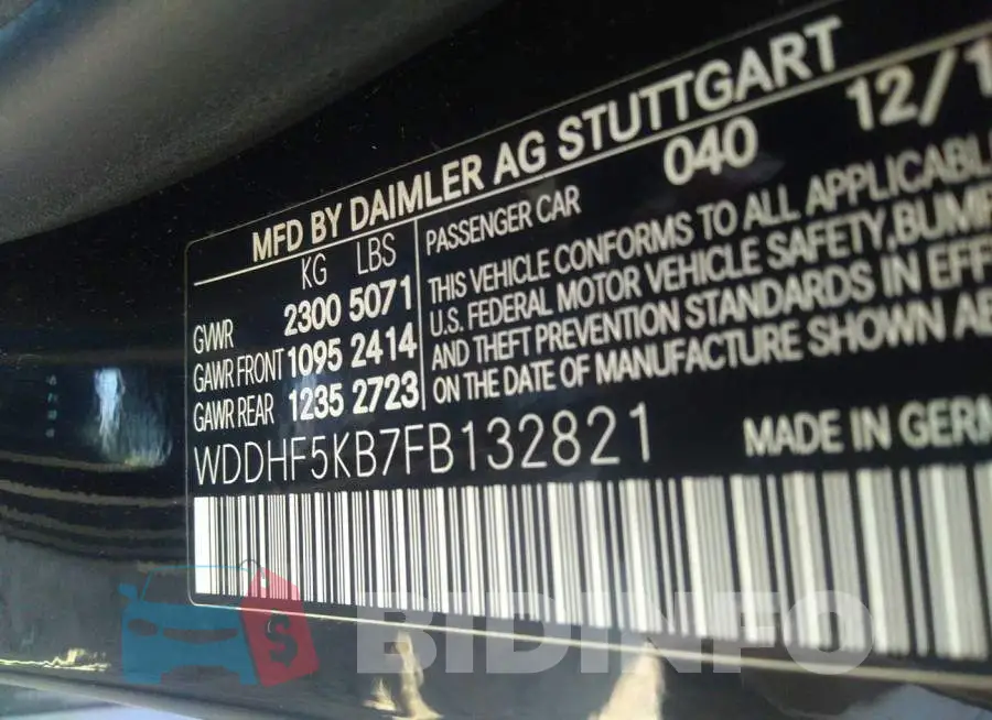 WDDHF5KB7FB132821 Photo# 9