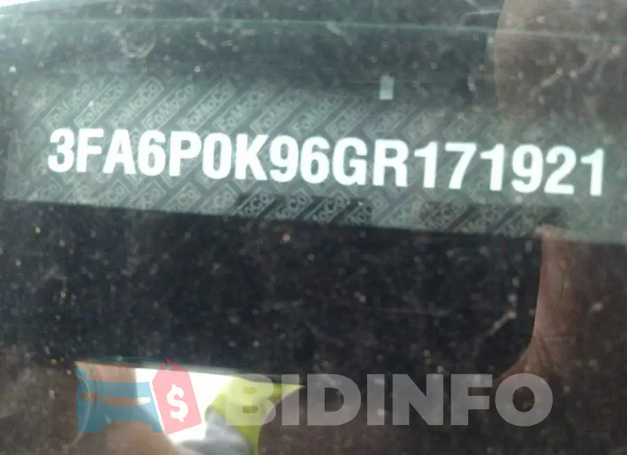 3FA6P0K96GR171921 Photo# 9