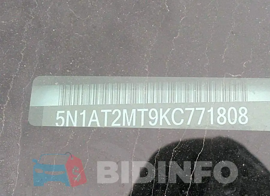 5N1AT2MT9KC771808 Photo# 9