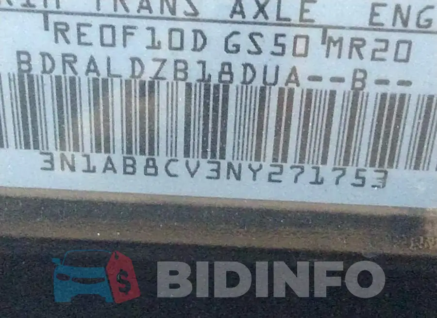 3N1AB8CV3NY271753 Photo# 9