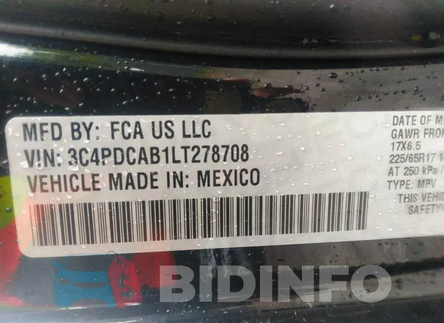 3C4PDCAB1LT278708 Photo# 9