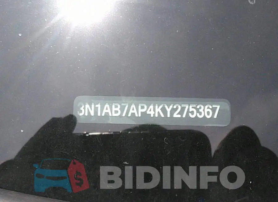 3N1AB7AP4KY275367 Photo# 9