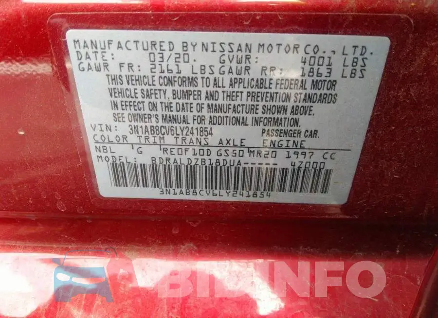 3N1AB8CV6LY241854 Photo# 9