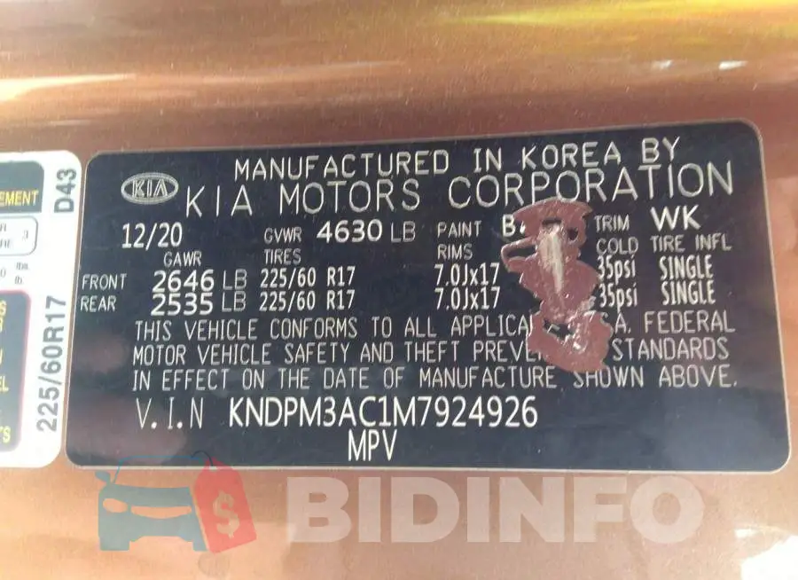 KNDPM3AC1M7924926 Photo# 9