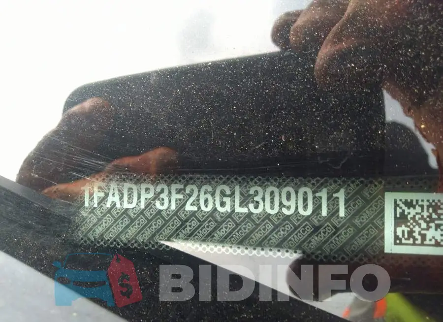 1FADP3F26GL309011 Photo# 9
