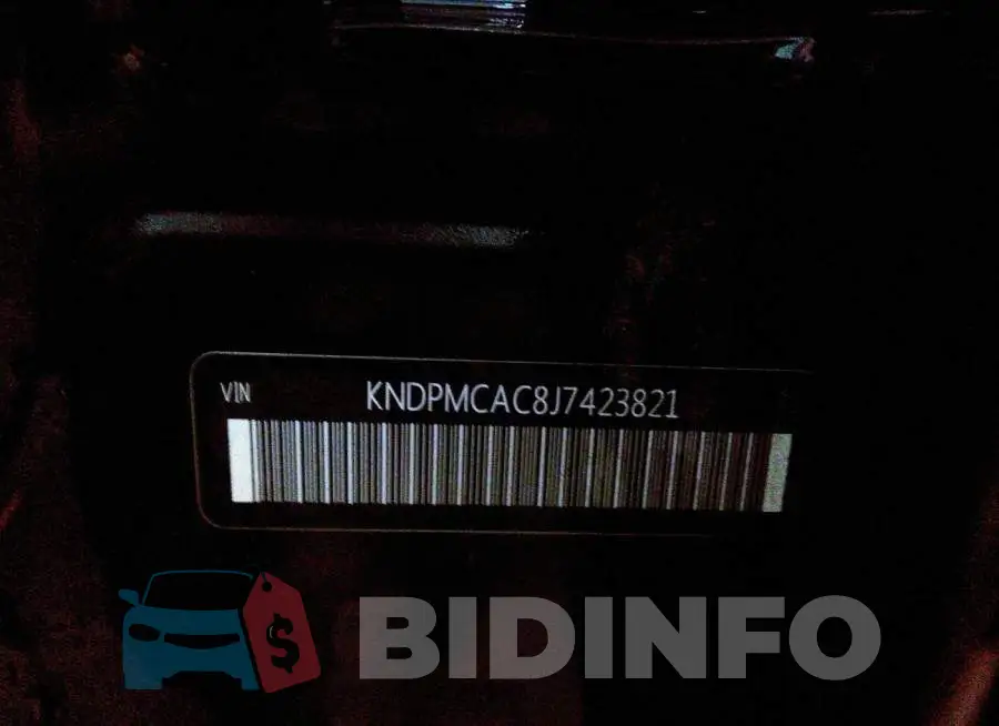 KNDPMCAC8J7423821 Photo# 9