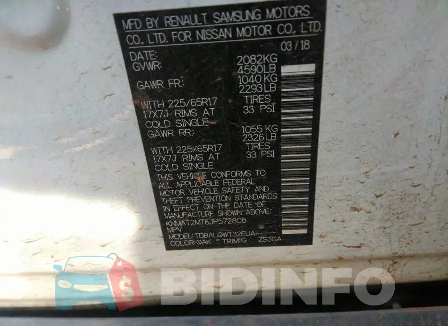 KNMAT2MT6JP572808 Photo# 9