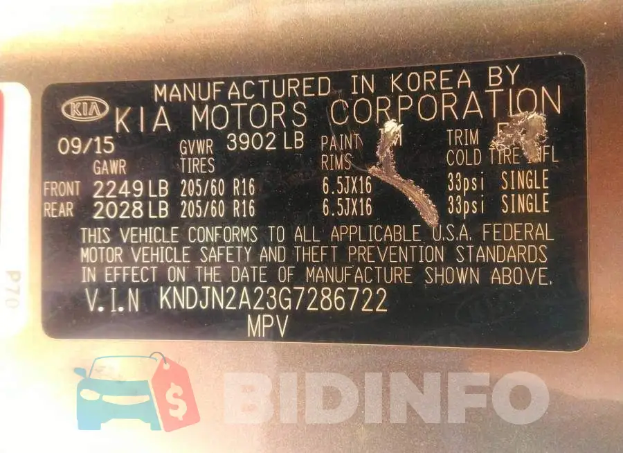 KNDJN2A23G7286722 Photo# 9