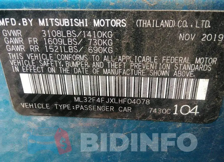 ML32F4FJXLHF04078 Photo# 9
