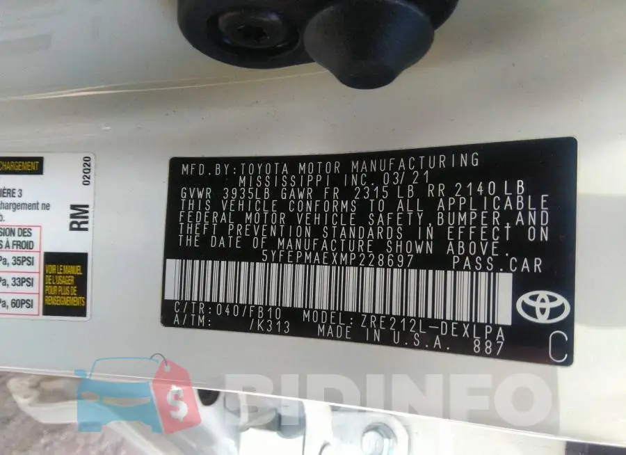 5YFEPMAEXMP228697 Photo# 9
