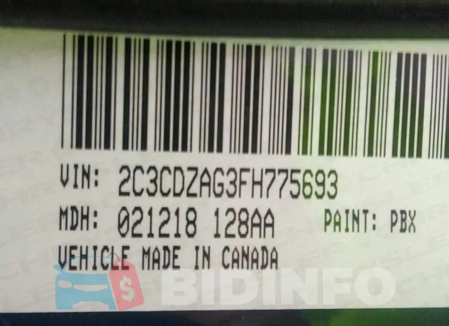 2C3CDZAG3FH775693 Photo# 9