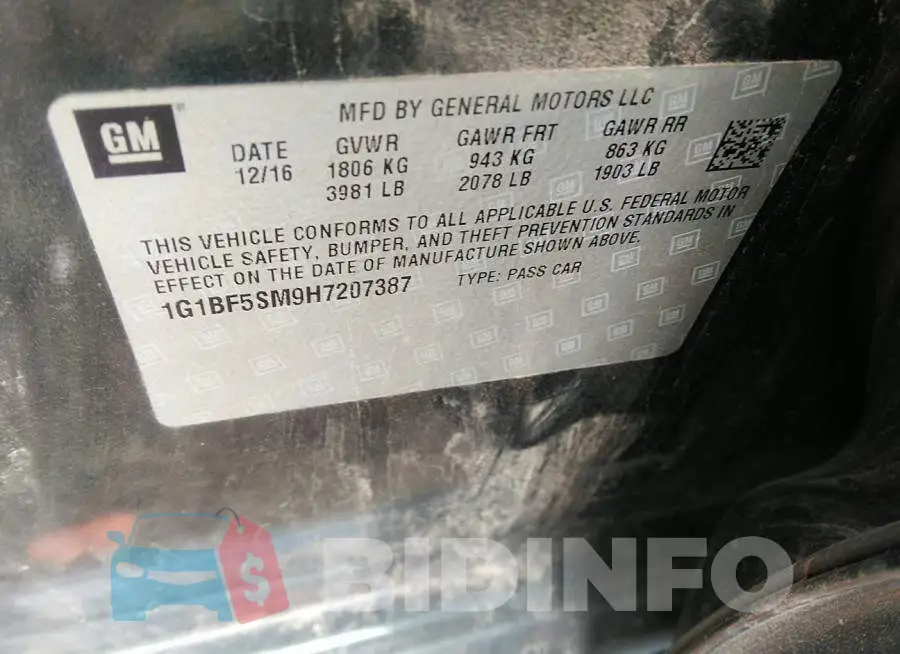 1G1BF5SM9H7207387 Photo# 9