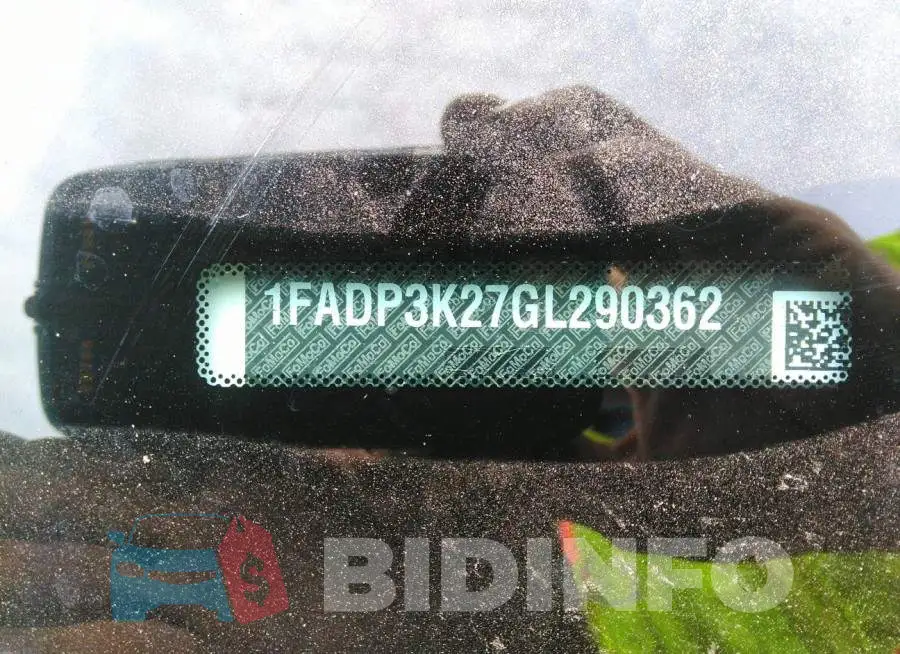 1FADP3K27GL290362 Photo# 9