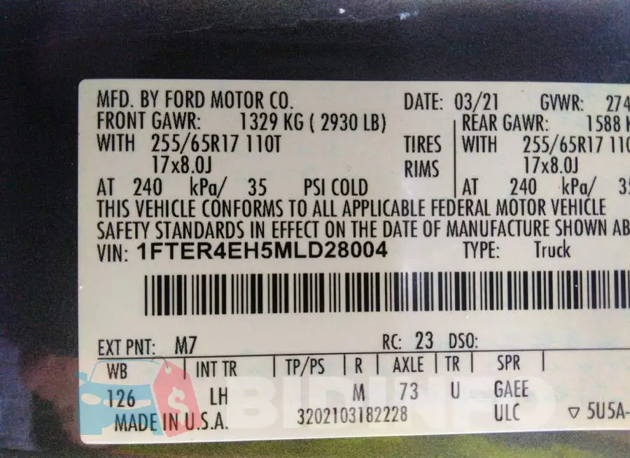 1FTER4EH5MLD28004 Photo# 9