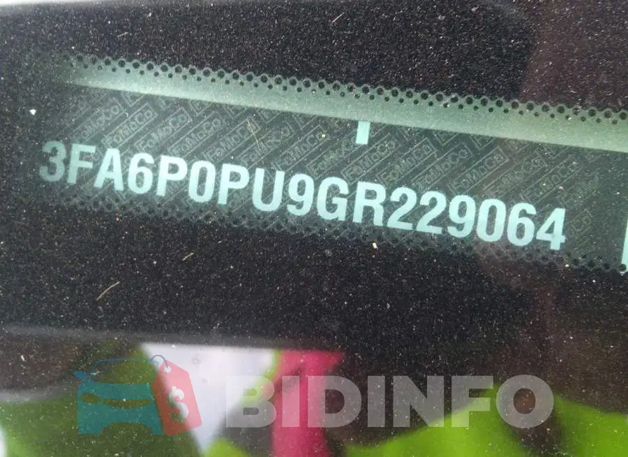3FA6P0PU9GR229064 Photo# 9