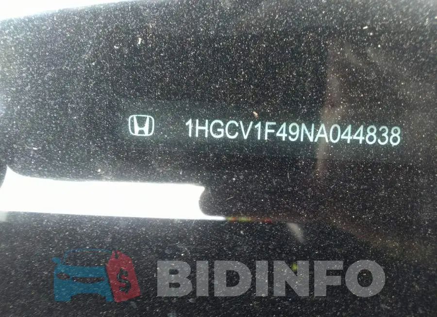 1HGCV1F49NA044838 Photo# 9