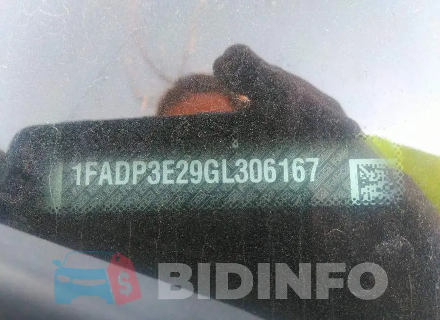 1FADP3E29GL306167 Photo# 9