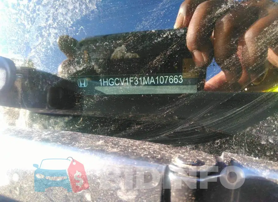1HGCV1F31MA107663 Photo# 9