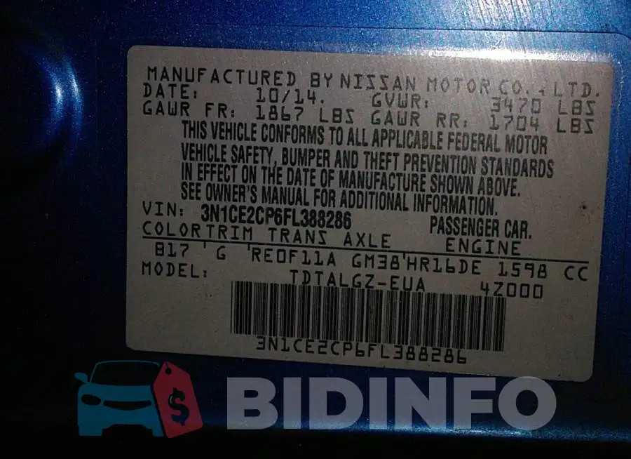 001CE2CP6FL388286 Photo# 9