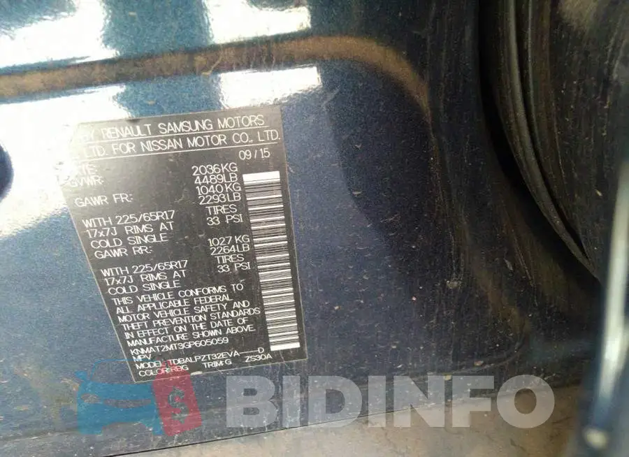 KNMAT2MT3GP605059 Photo# 9
