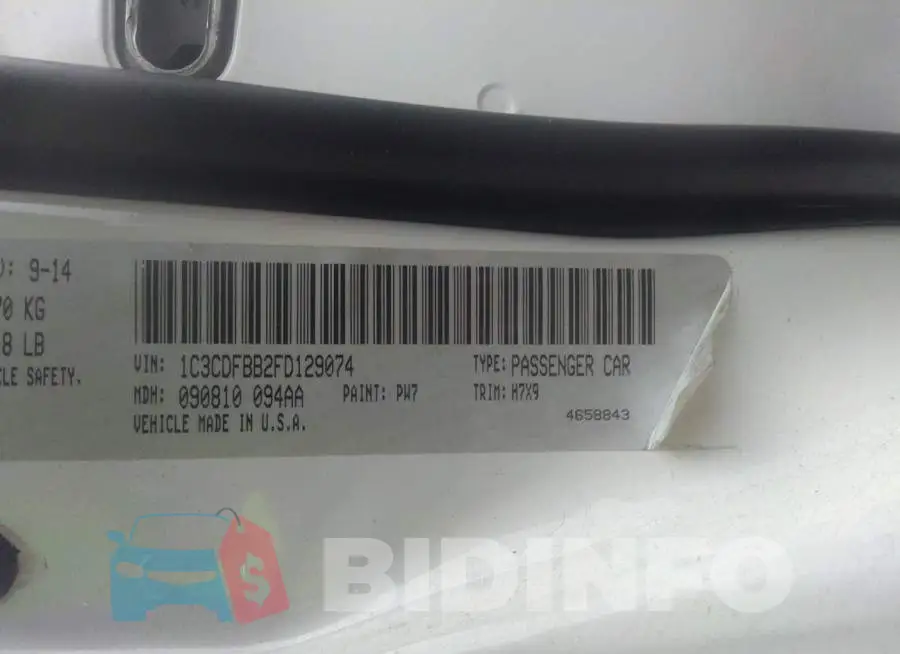 1C3CDFBB2FD129074 Photo# 9