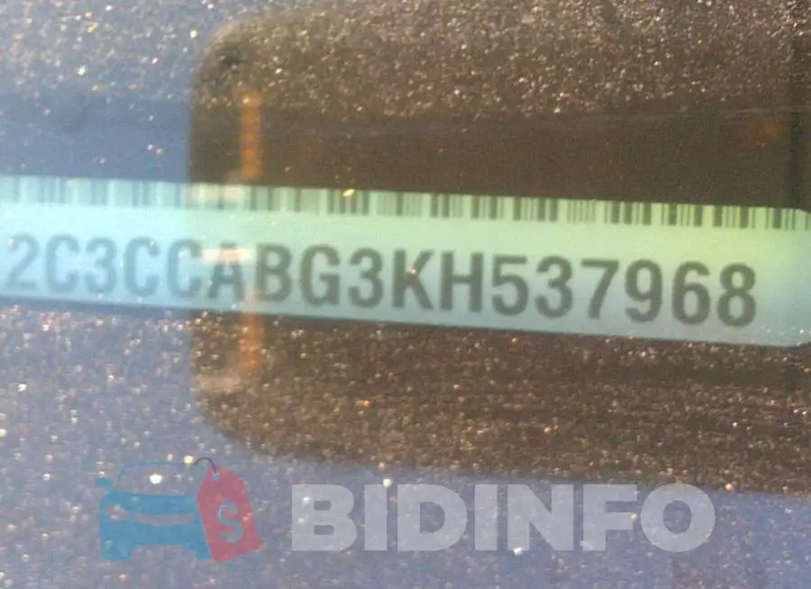 2C3CCABG3KH537968 Photo# 9