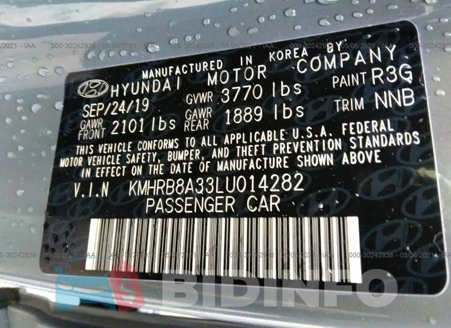 KMHRB8A33LU014282 Photo# 9
