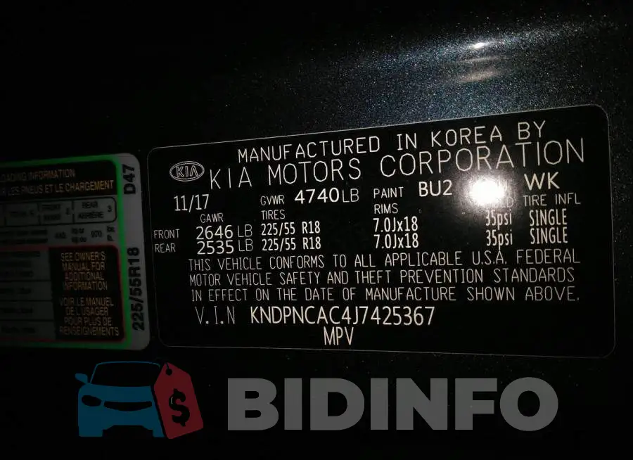 00DPNCAC4J7425367 Photo# 9