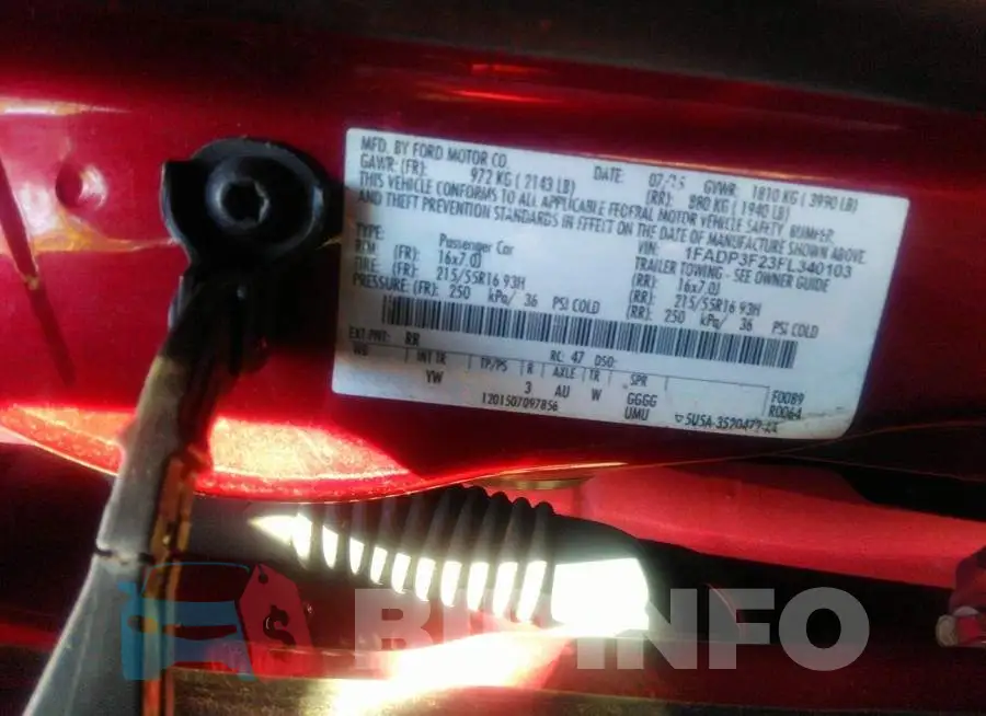 1FADP3F23FL340103 Photo# 9