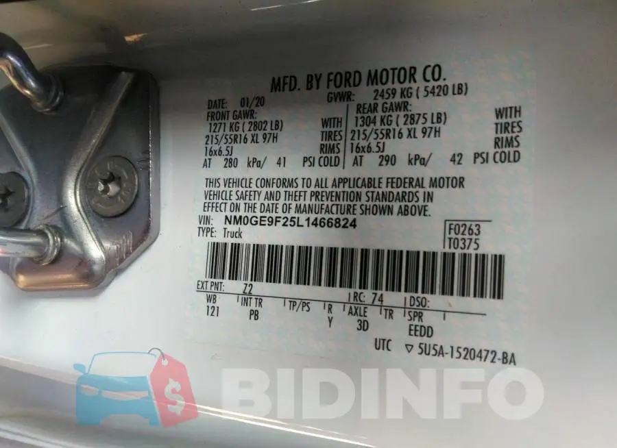 NM0GE9F25L1466824 Photo# 9