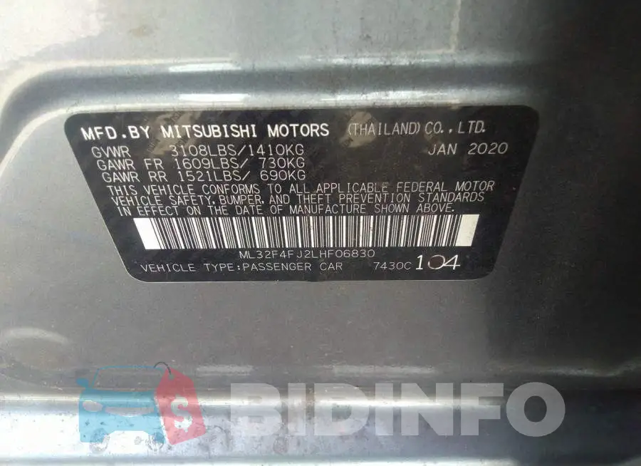 ML32F4FJ2LHF06830 Photo# 9