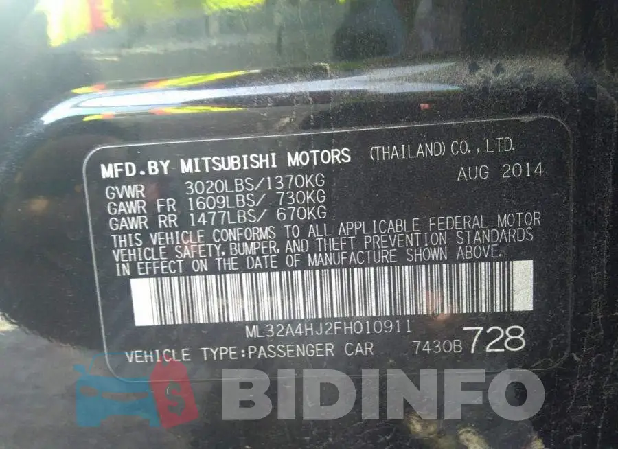 ML32A4HJ2FH010911 Photo# 9