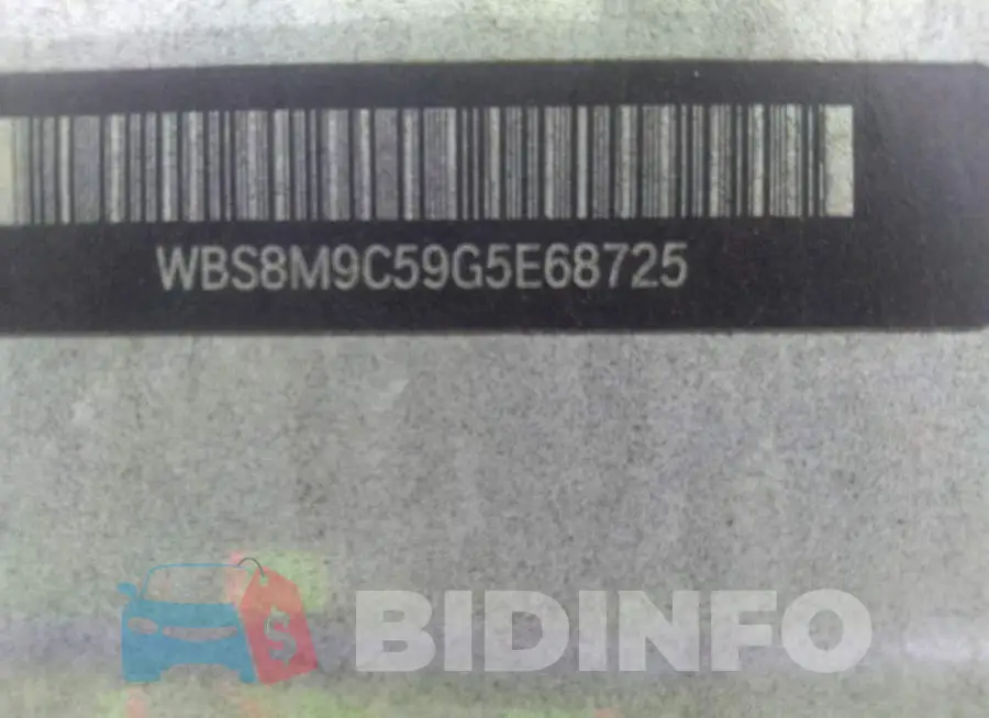 WBS8M9C59G5E68725 Photo# 9