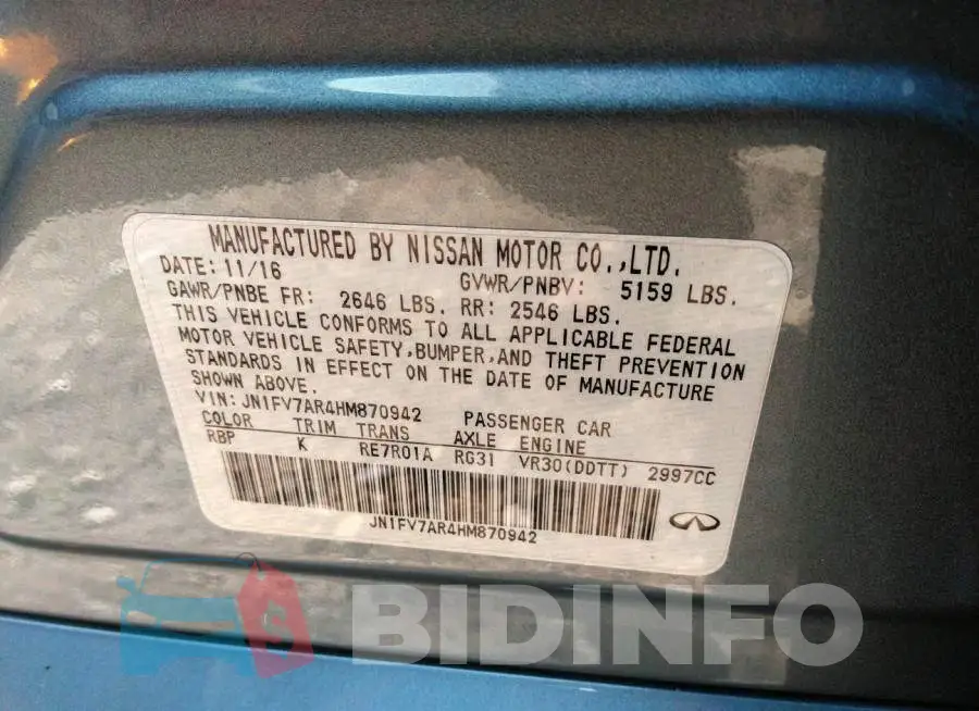 JN1FV7AR4HM870942 Photo# 9