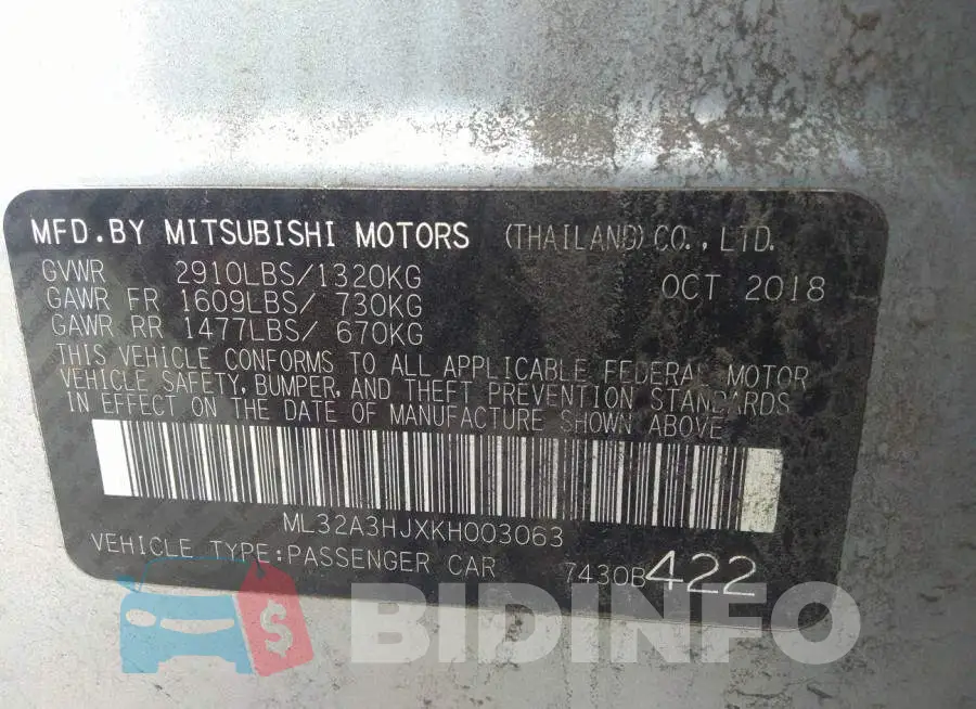 ML32A3HJXKH003063 Photo# 9