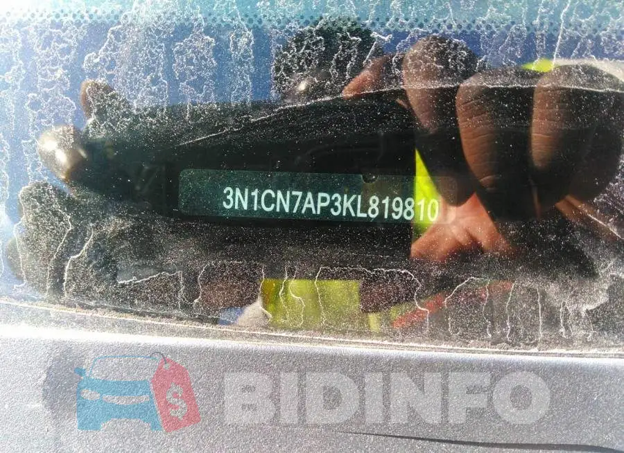 3N1CN7AP3KL819810 Photo# 9