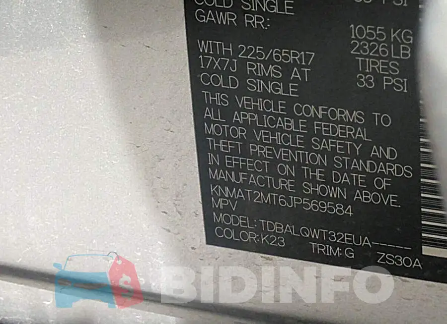 KNMAT2MT6JP569584 Photo# 9