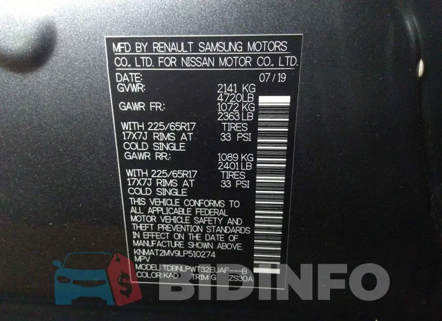 KNMAT2MV9LP510274 Photo# 9