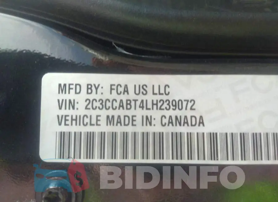 2C3CCABT4LH239072 Photo# 9