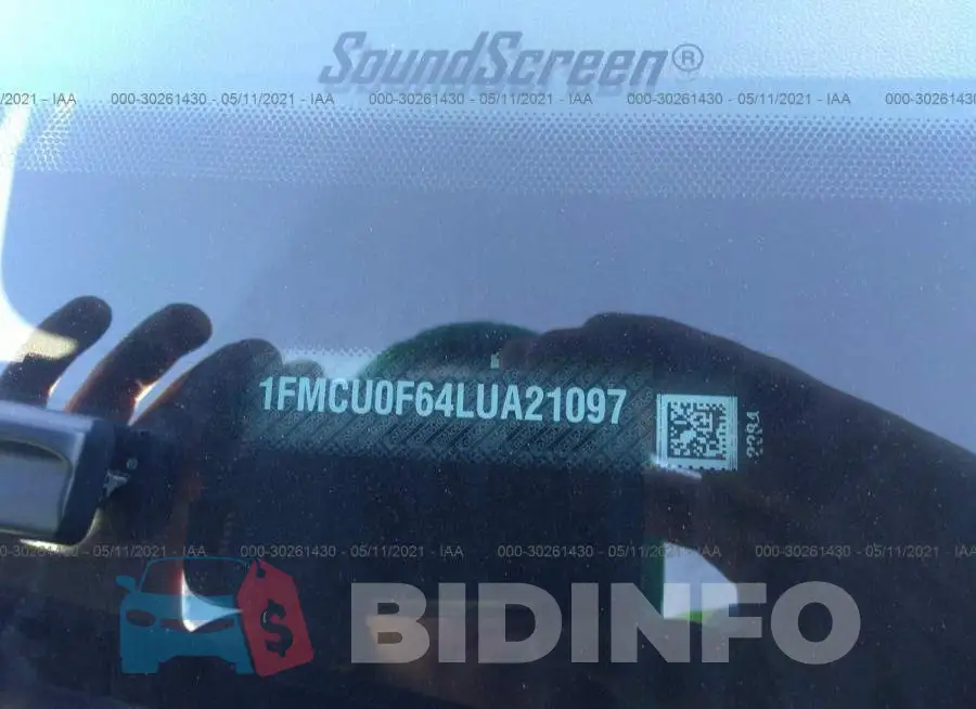 1FMCU0F64LUA21097 Photo# 9
