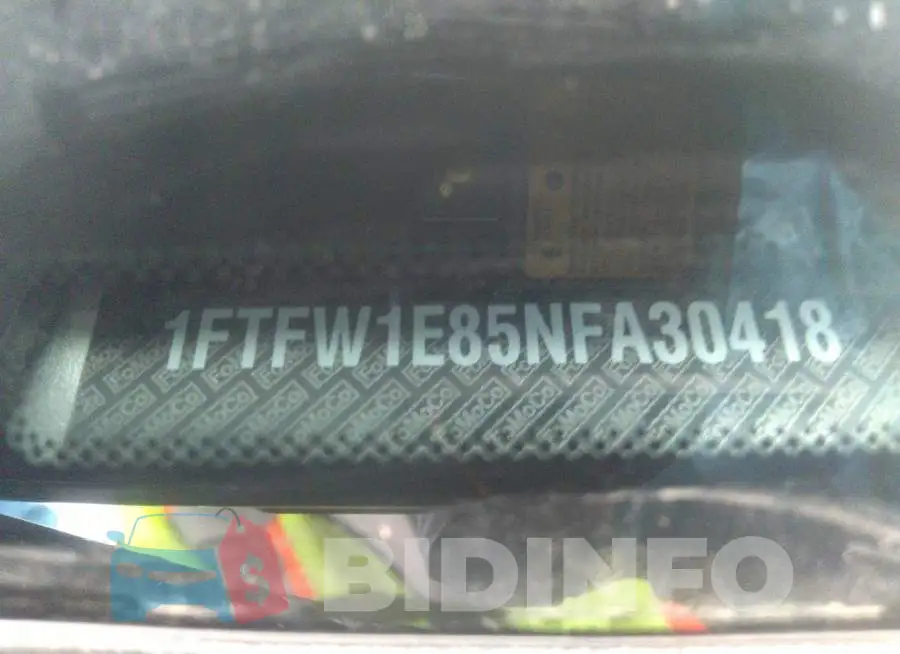 1FTFW1E85NFA30418 Photo# 9