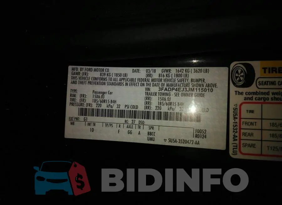 00ADP4EJ3JM115010 Photo# 9