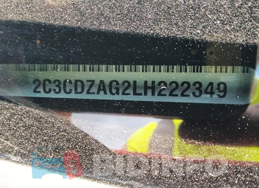 2C3CDZAG2LH222349 Photo# 9