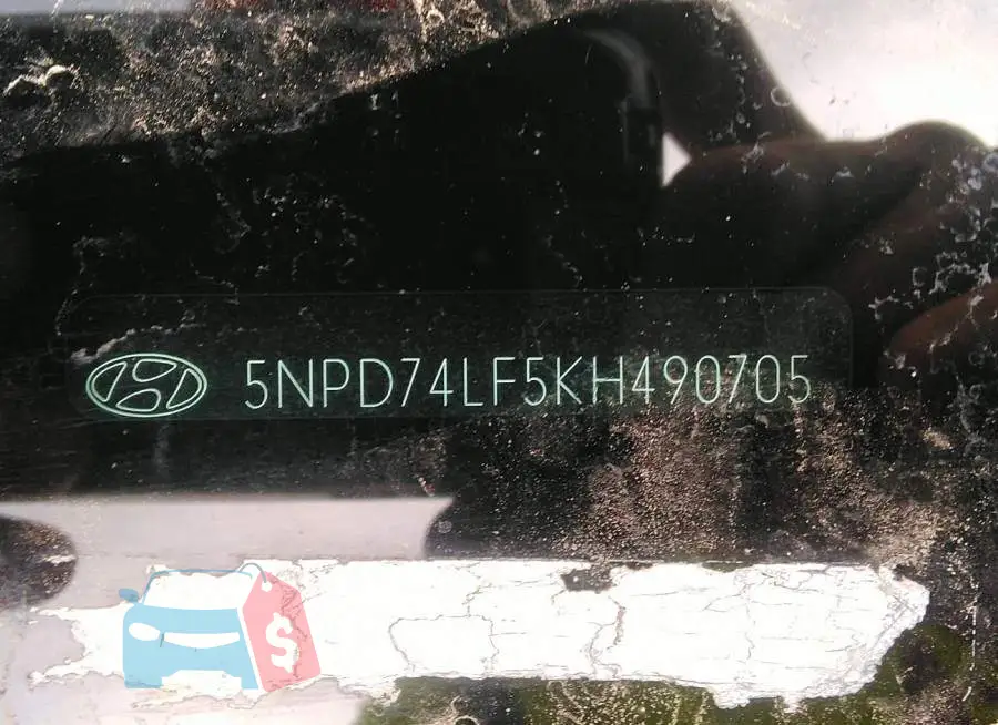 5NPD74LF5KH490705 Photo# 9