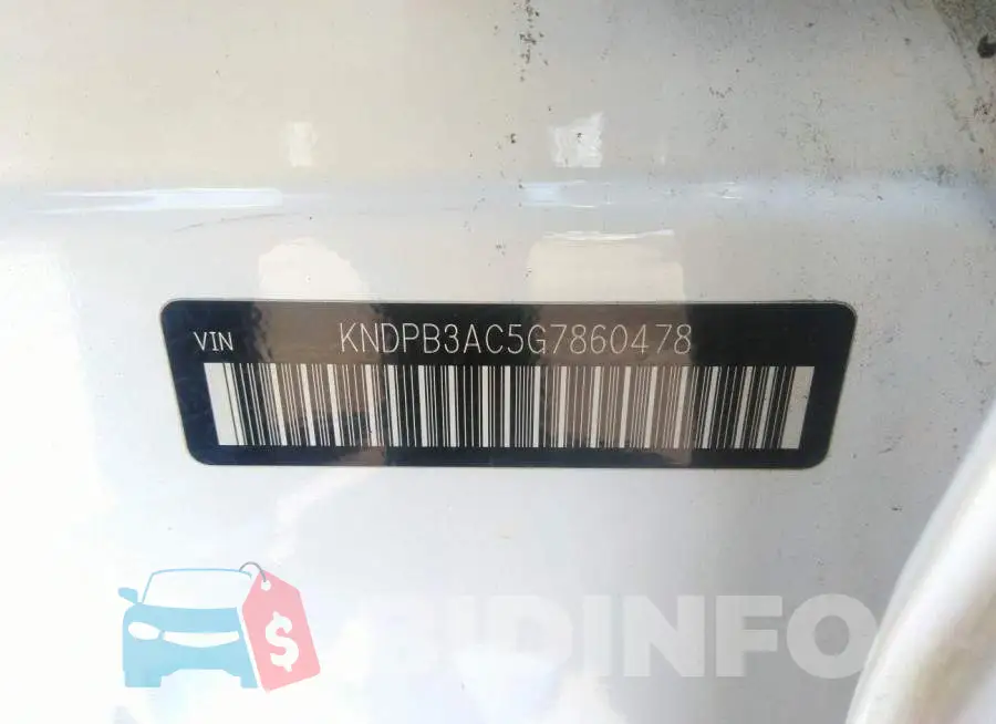 KNDPB3AC5G7860478 Photo# 9