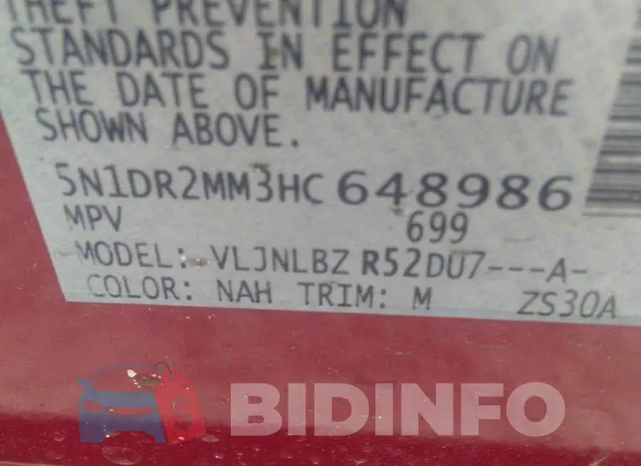 5N1DR2MM3HC648986 Photo# 9