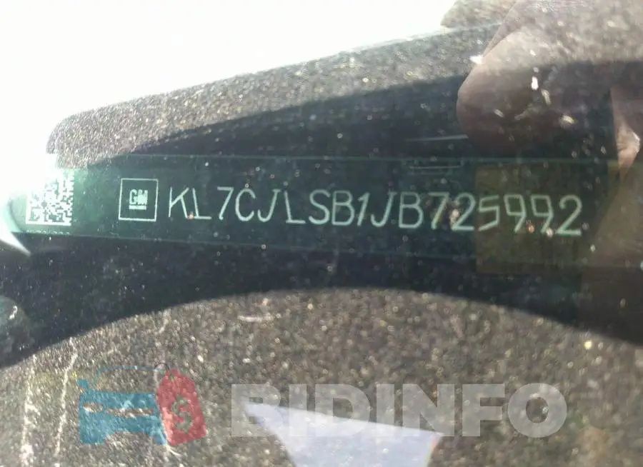 KL7CJLSB1JB725992 Photo# 9