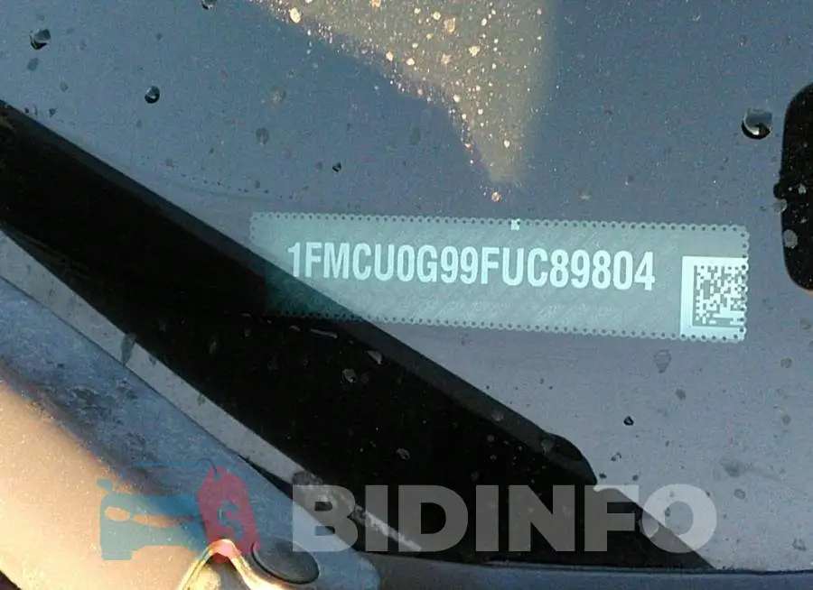 1FMCU0G99FUC89804 Photo# 9